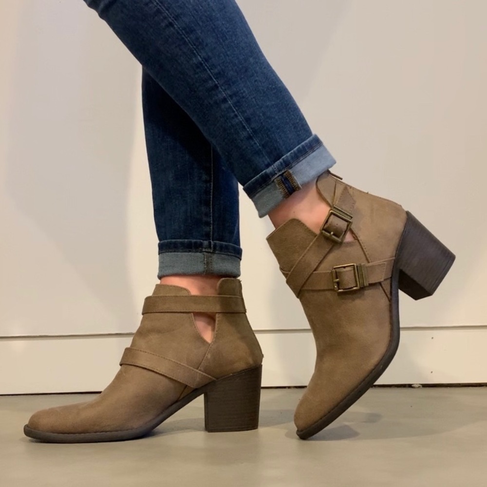 Tan Booties